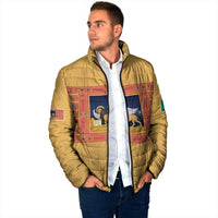 Personalized Italy Veneto Padded Jacket Inspiration Flags Style - Wonder Print Shop