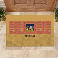 Personalized Italy Veneto Rubber Doormat Inspiration Flags Style