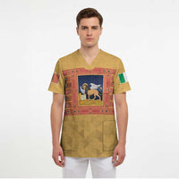 Personalized Italy Veneto Scrub Top Inspiration Flags Style - Wonder Print Shop