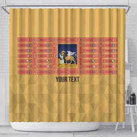 Personalized Italy Veneto Shower Curtain Inspiration Flags Style