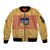 Personalized Italy Veneto Sleeve Zip Bomber Jacket Inspiration Flags Style