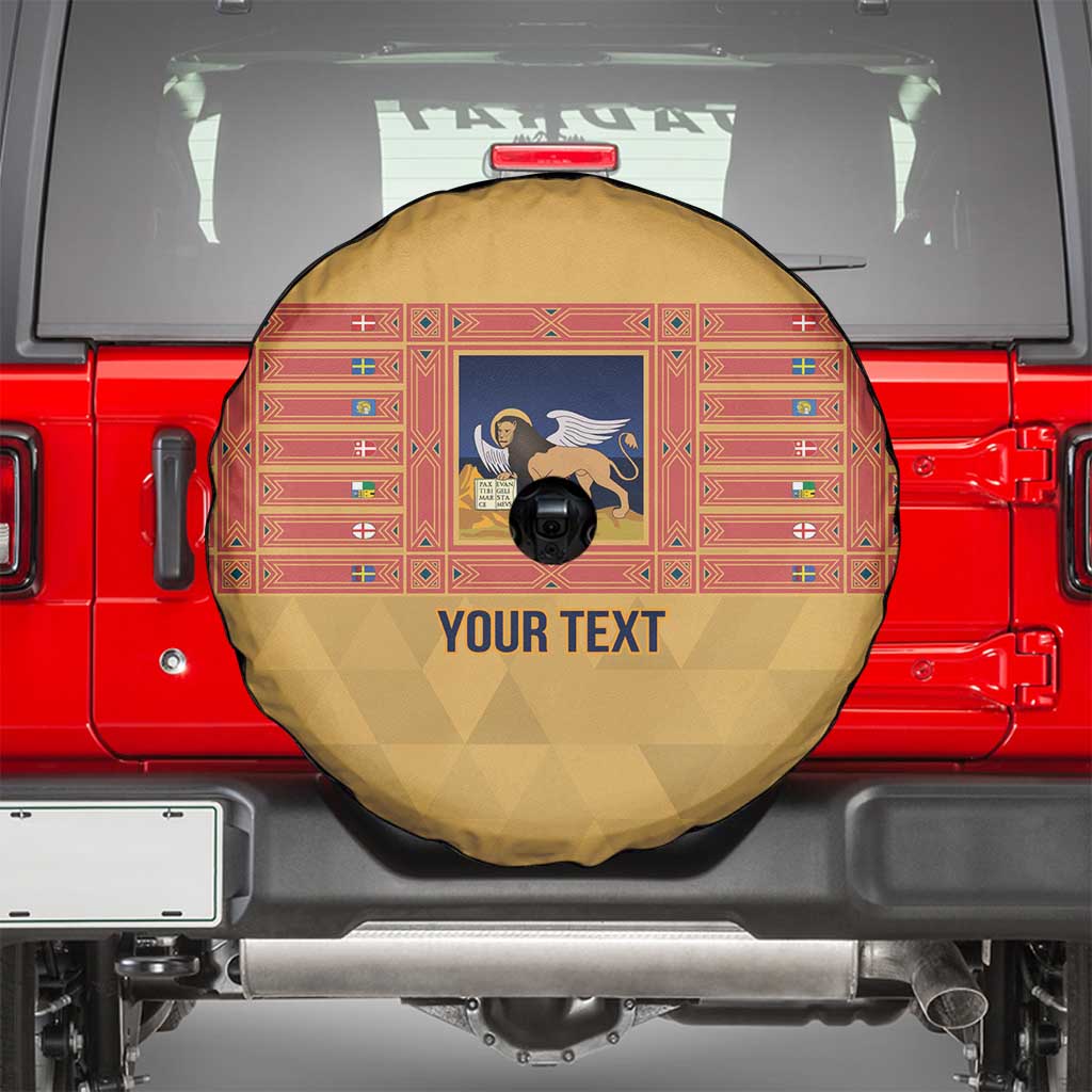 Personalized Italy Veneto Spare Tire Cover Inspiration Flags Style