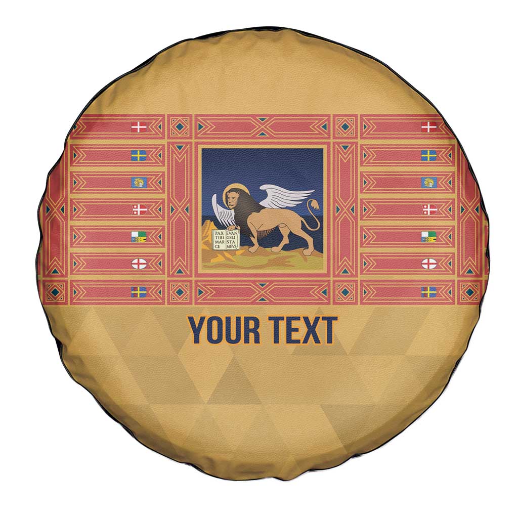 Personalized Italy Veneto Spare Tire Cover Inspiration Flags Style