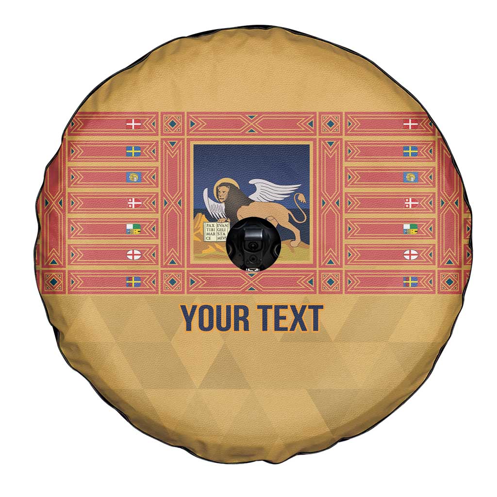 Personalized Italy Veneto Spare Tire Cover Inspiration Flags Style