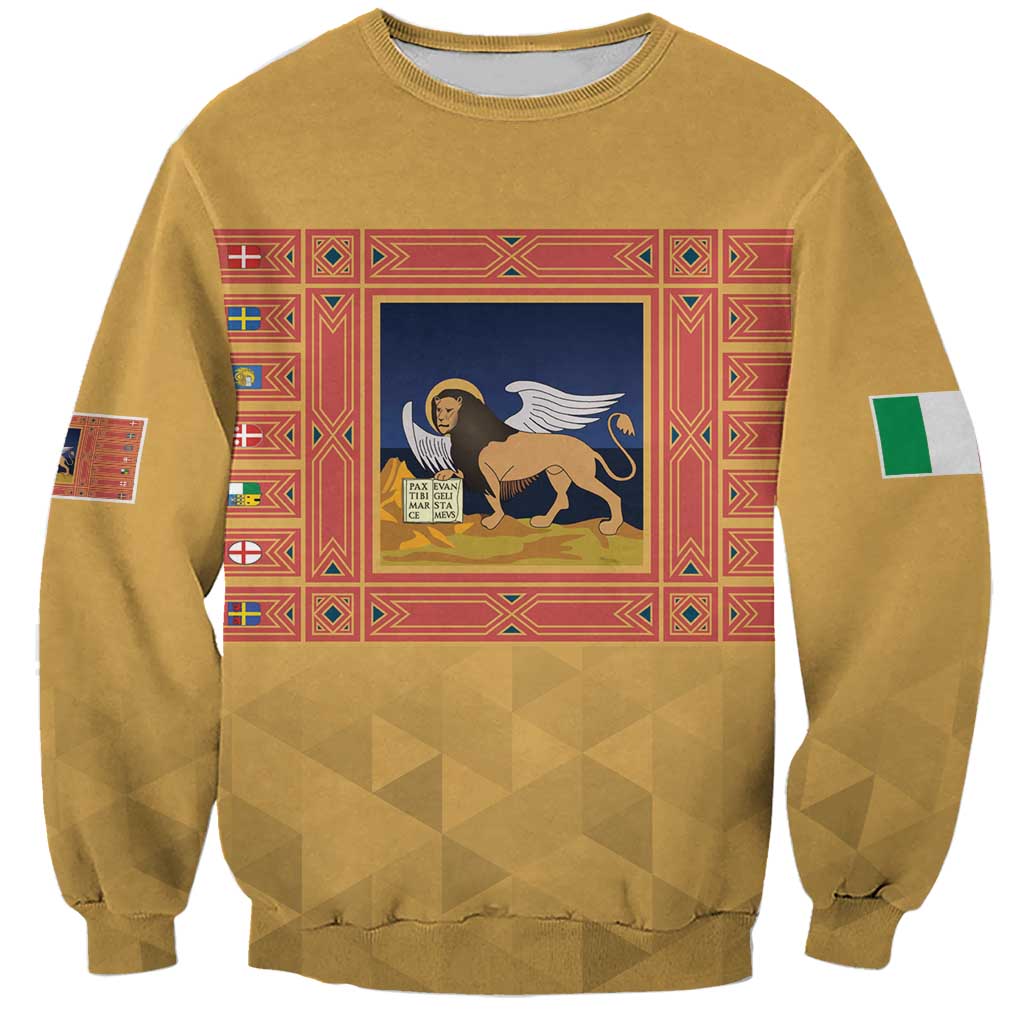 Personalized Italy Veneto Sweatshirt Inspiration Flags Style
