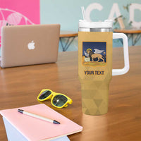 Personalized Italy Veneto Tumbler With Handle Inspiration Flags Style