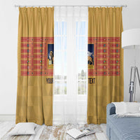 Personalized Italy Veneto Window Curtain Inspiration Flags Style