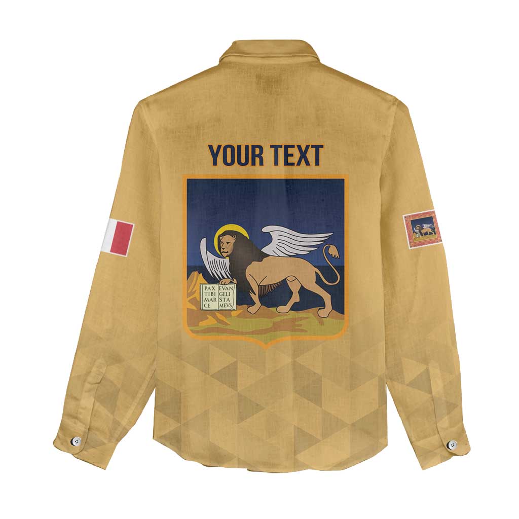 Personalized Italy Veneto Women Casual Shirt Inspiration Flags Style
