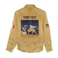 Personalized Italy Veneto Women Casual Shirt Inspiration Flags Style