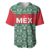 Mexico WC26 Custom Baseball Jersey Minimalist Aztec Eagle El Tricolor