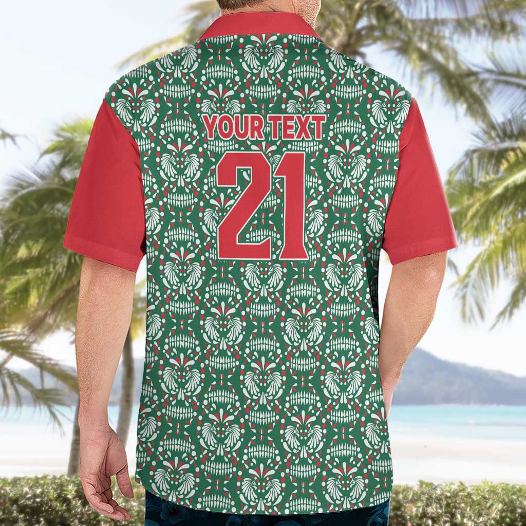 Mexico WC26 Custom Hawaiian Shirt Minimalist Aztec Eagle El Tricolor