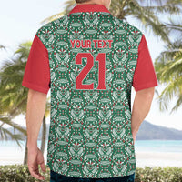 Mexico WC26 Custom Hawaiian Shirt Minimalist Aztec Eagle El Tricolor