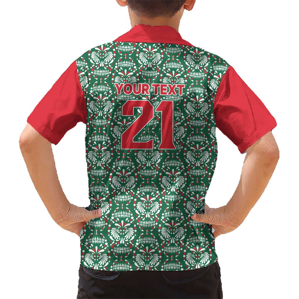 Mexico WC26 Custom Hawaiian Shirt Minimalist Aztec Eagle El Tricolor