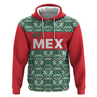 Mexico WC26 Custom Hoodie Minimalist Aztec Eagle El Tricolor