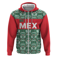 Mexico WC26 Custom Hoodie Minimalist Aztec Eagle El Tricolor