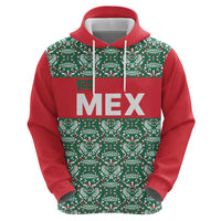 Mexico WC26 Custom Hoodie Minimalist Aztec Eagle El Tricolor