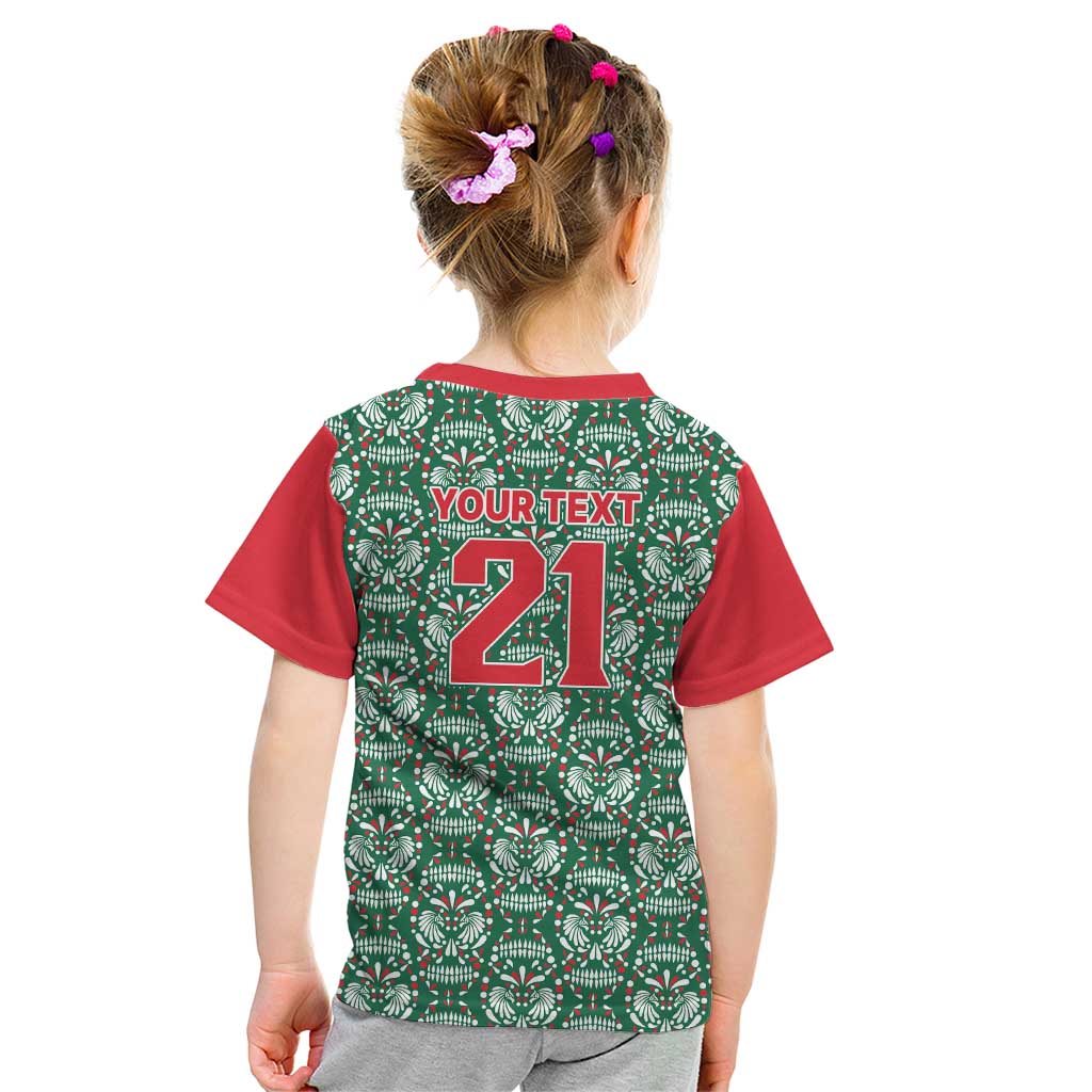 Mexico WC26 Custom Kid T Shirt Minimalist Aztec Eagle El Tricolor