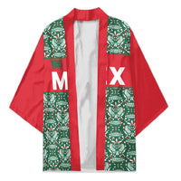 Mexico WC26 Custom Kimono Minimalist Aztec Eagle El Tricolor