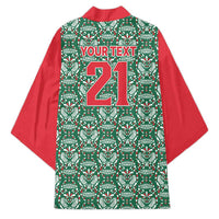 Mexico WC26 Custom Kimono Minimalist Aztec Eagle El Tricolor