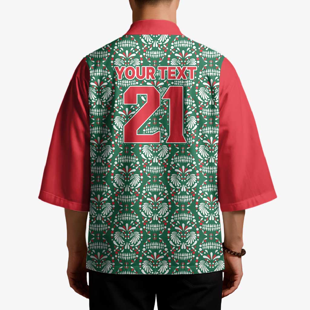 Mexico WC26 Custom Kimono Minimalist Aztec Eagle El Tricolor