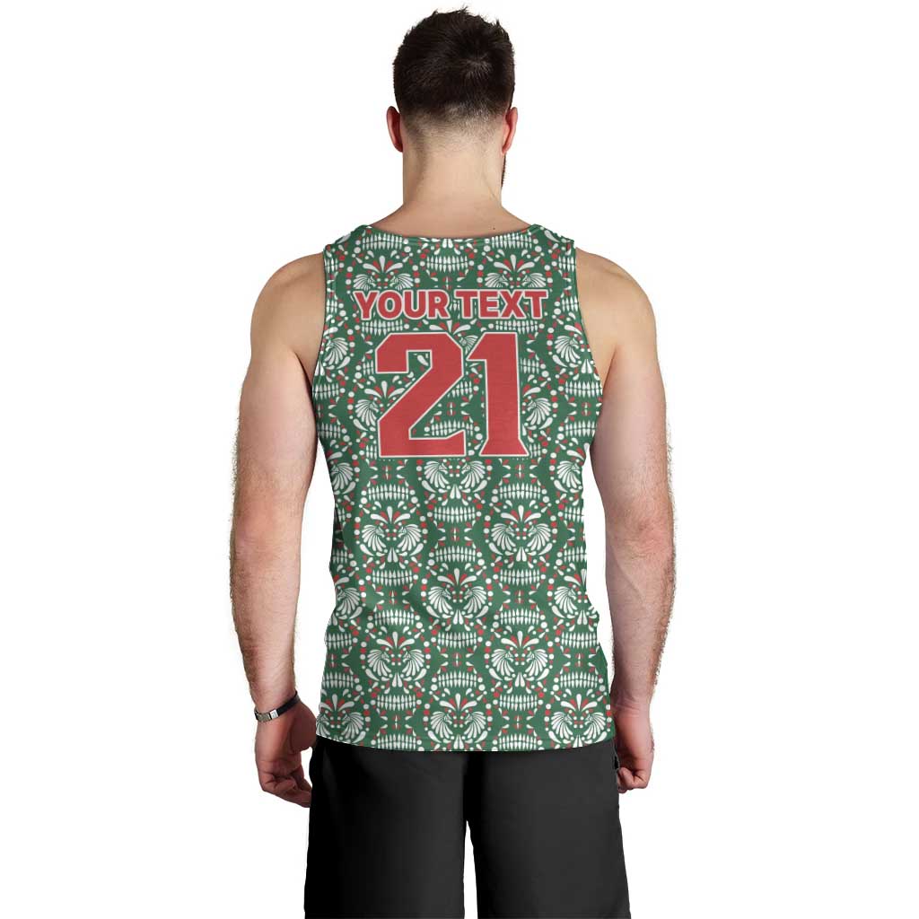 Mexico WC26 Custom Men Tank Top Minimalist Aztec Eagle El Tricolor