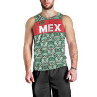 Mexico WC26 Custom Men Tank Top Minimalist Aztec Eagle El Tricolor