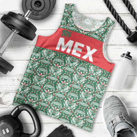Mexico WC26 Custom Men Tank Top Minimalist Aztec Eagle El Tricolor