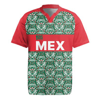Mexico WC26 Custom Rugby Jersey Minimalist Aztec Eagle El Tricolor