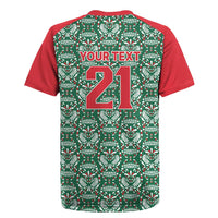 Mexico WC26 Custom Rugby Jersey Minimalist Aztec Eagle El Tricolor