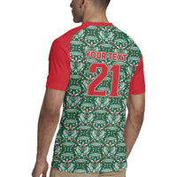 Mexico WC26 Custom Rugby Jersey Minimalist Aztec Eagle El Tricolor