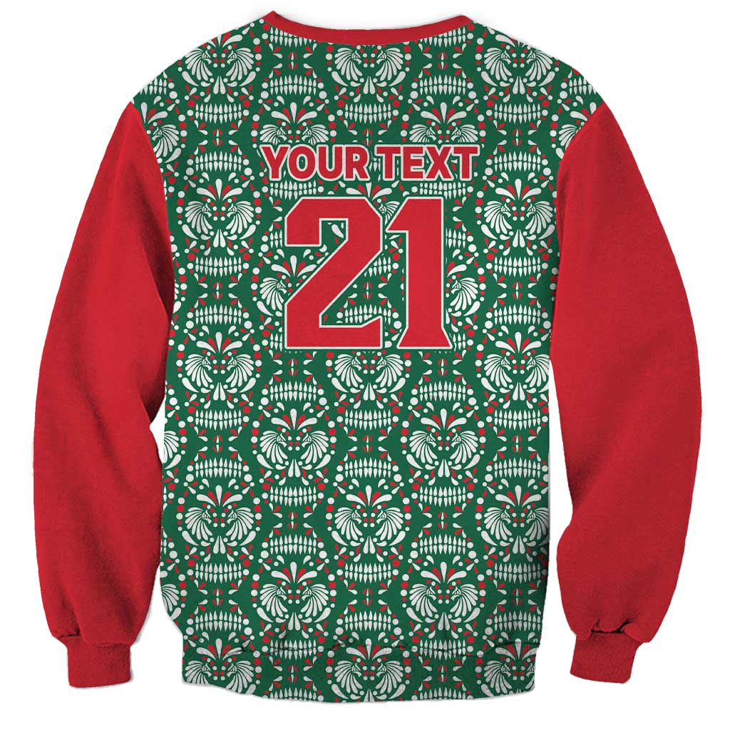 Mexico WC26 Custom Sweatshirt Minimalist Aztec Eagle El Tricolor