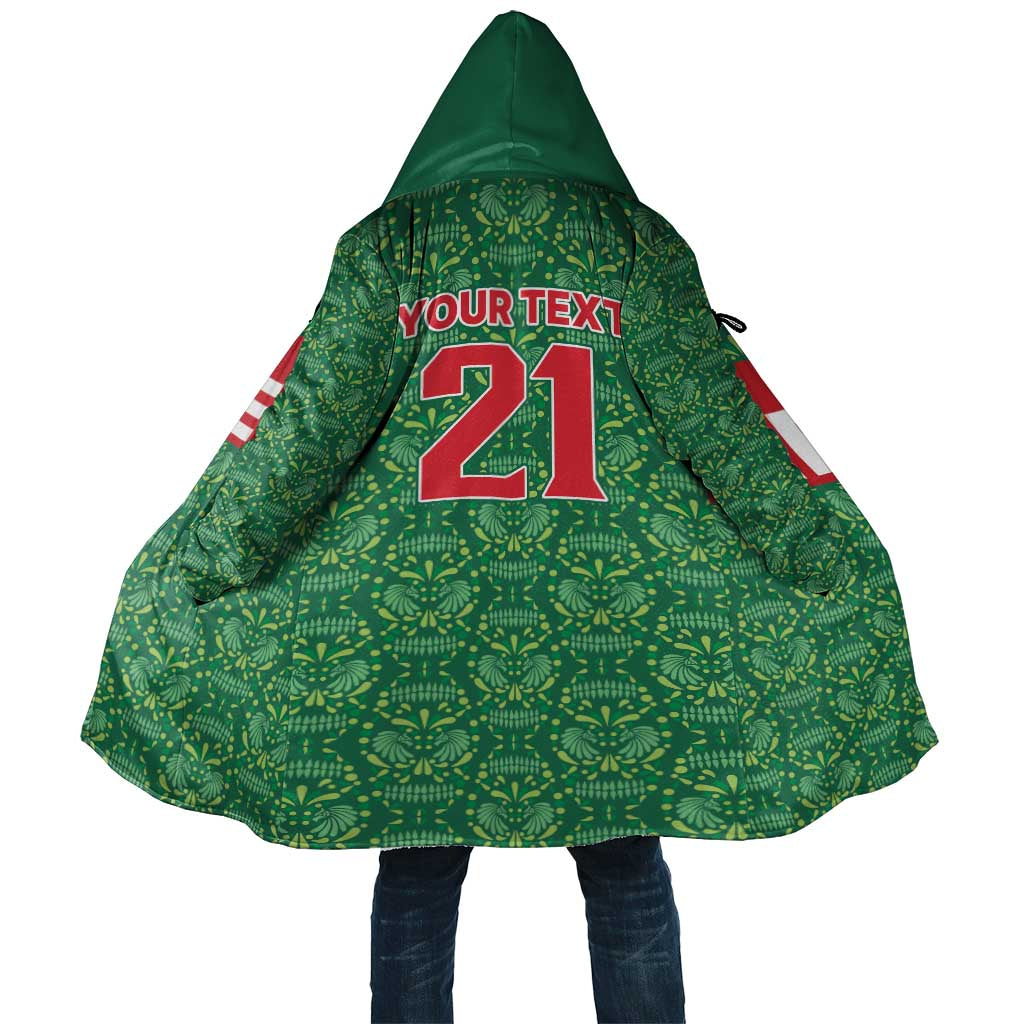 Mexico WC26 Custom Cloak Minimalist Aztec Eagle Green Color