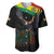 Bolivia Andean Condor Baseball Jersey Grunge Flag Motif