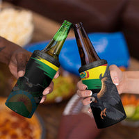 Bolivia Andean Condor 4 in 1 Can Cooler Tumbler Grunge Flag Motif