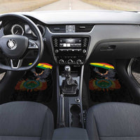 Bolivia Andean Condor Car Mats Grunge Flag Motif