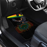 Bolivia Andean Condor Car Mats Grunge Flag Motif