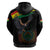 Bolivia Andean Condor Hoodie Grunge Flag Motif