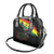 Bolivia Andean Condor Shoulder Handbag Grunge Flag Motif