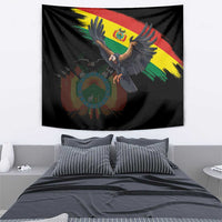 Bolivia Andean Condor Tapestry Grunge Flag Motif
