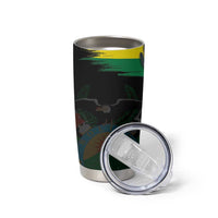 Bolivia Andean Condor Tumbler Cup Grunge Flag Motif
