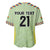 Bolivia Football Custom Baseball Jersey Wiphala Flag Pattern Spirit