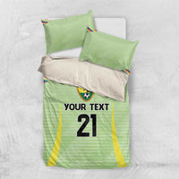Bolivia Football Custom Bedding Set Wiphala Flag Pattern Spirit