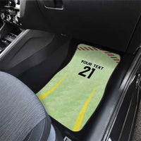 Bolivia Football Custom Car Mats Wiphala Flag Pattern Spirit