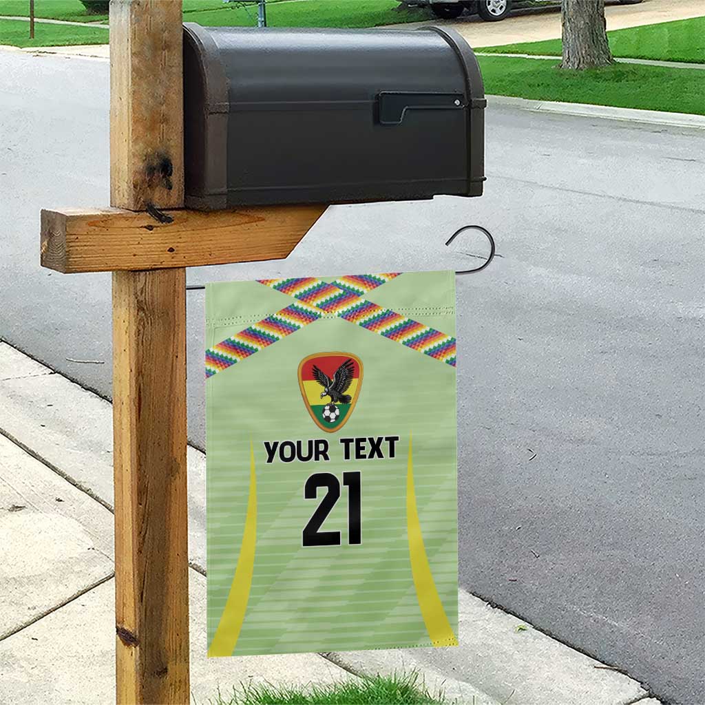 Bolivia Football Custom Garden Flag Wiphala Flag Pattern Spirit