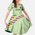 Bolivia Football Custom Kid Short Sleeve Dress Wiphala Flag Pattern Spirit