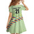 Bolivia Football Custom Kid Short Sleeve Dress Wiphala Flag Pattern Spirit