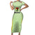 Bolivia Football Custom Short Sleeve Bodycon Dress Wiphala Flag Pattern Spirit