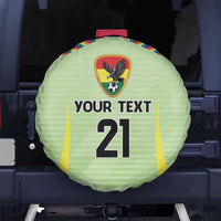 Bolivia Football Custom Spare Tire Cover Wiphala Flag Pattern Spirit