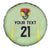 Bolivia Football Custom Spare Tire Cover Wiphala Flag Pattern Spirit