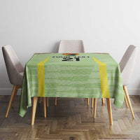 Bolivia Football Custom Tablecloth Wiphala Flag Pattern Spirit